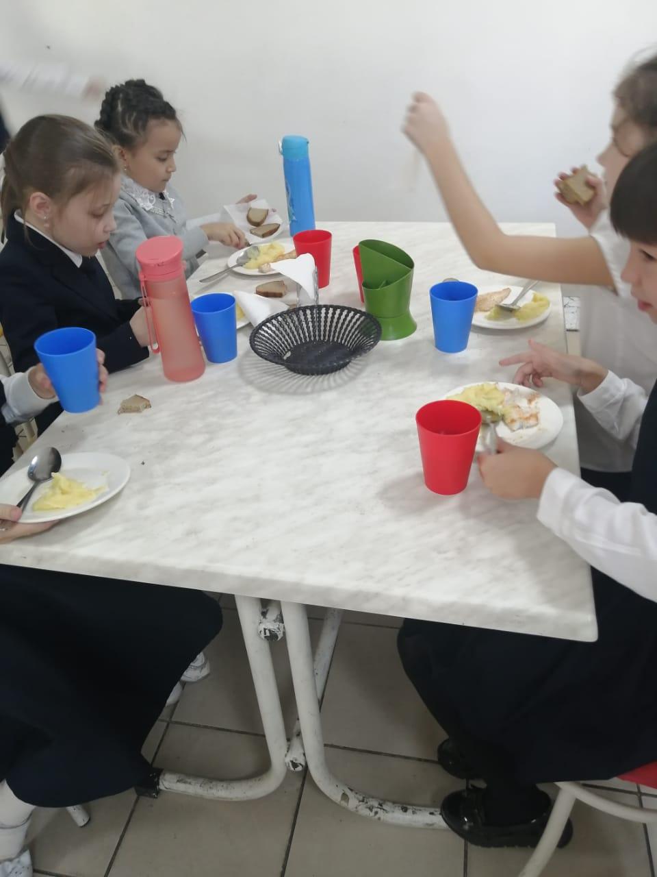 Тегін тамақтануды ұйымдастырудан көрініс