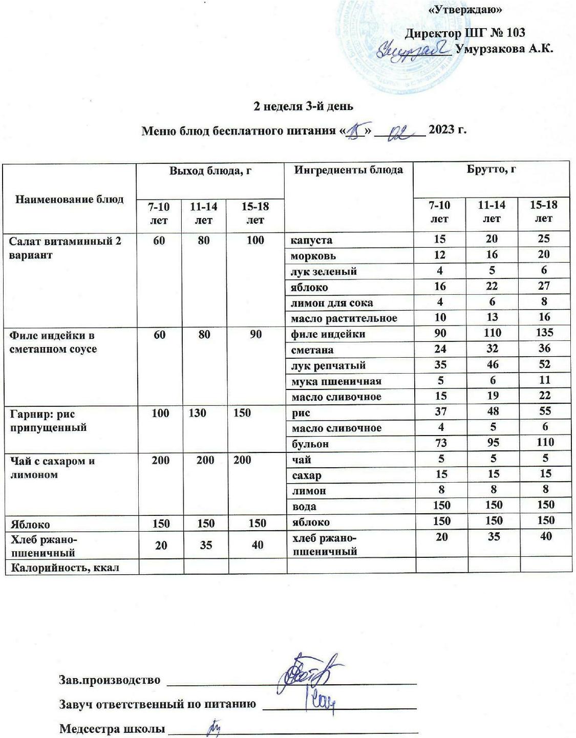 Тегін тамақтануды ұйымдастыру