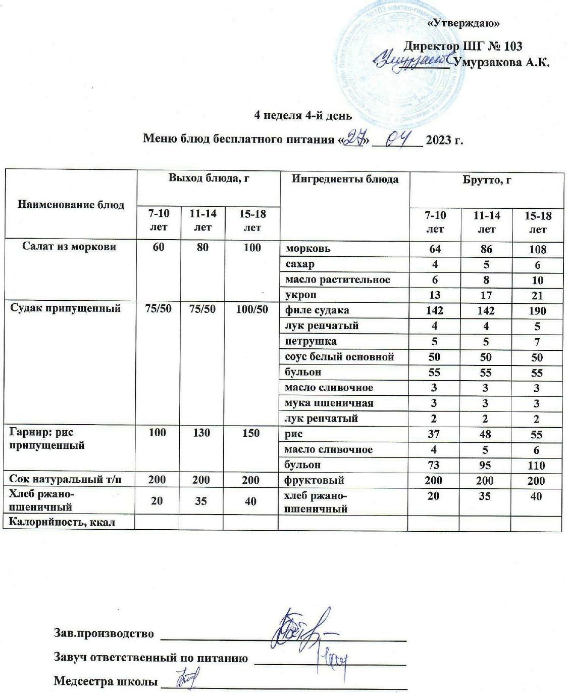 Тегін тамақтануды ұйымдастыру
