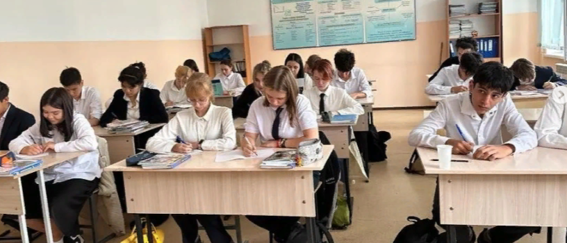 08.09.2023ж. сағ.:10:00-де "Мың бала" республикалық мәдени-ағартушылық жобасын өткізу аясында мемлекеттік тілде "Мағжан Жұмабаев - заманның заңғар тұлғасы" тақырыбында 2-11 сыныптар арасында жалпықазақстандық ашық диктант жазылды.