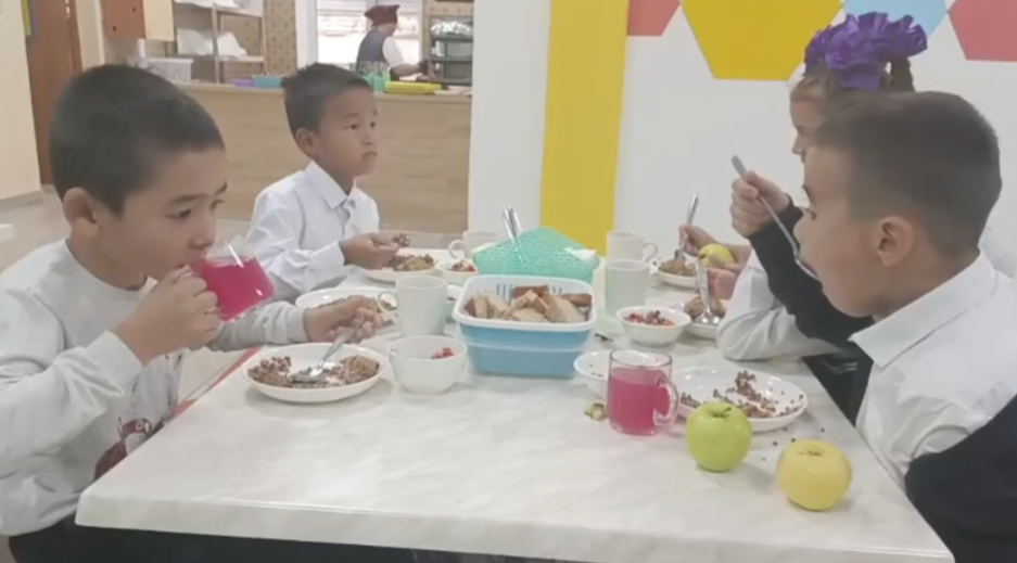 Тегін тамақтануды ұйымдастырудан көрініс