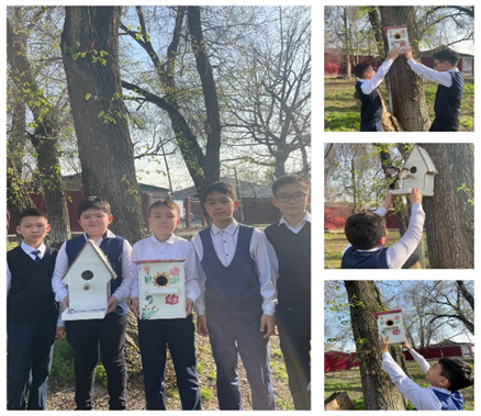 “Алматы – біздің қаламыз” қалалық науқаны, «Құстарға үй сыйла» акциясы