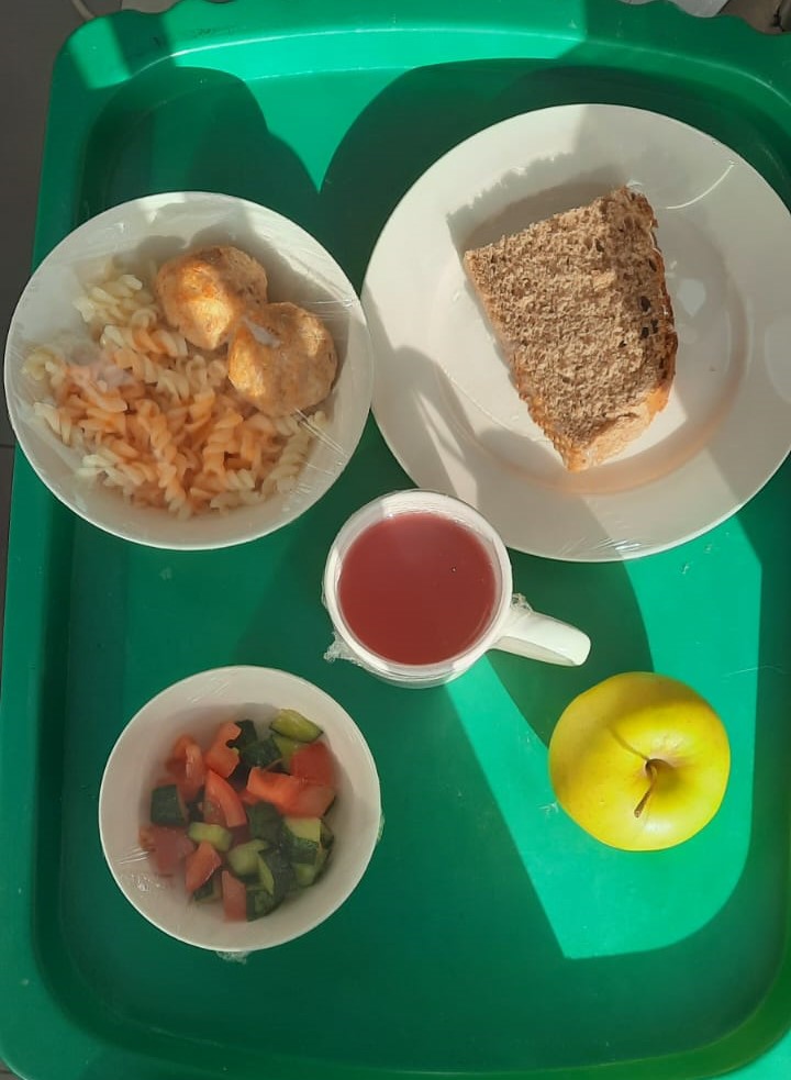 Ас мәзірі, бақылау тамағы