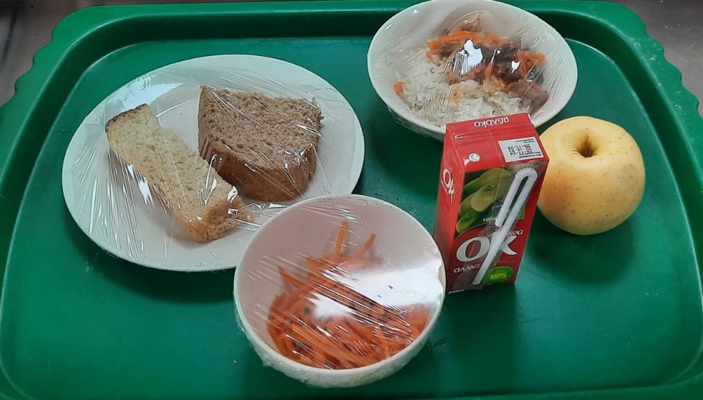 Ас мәзірі, бақылау тамағы