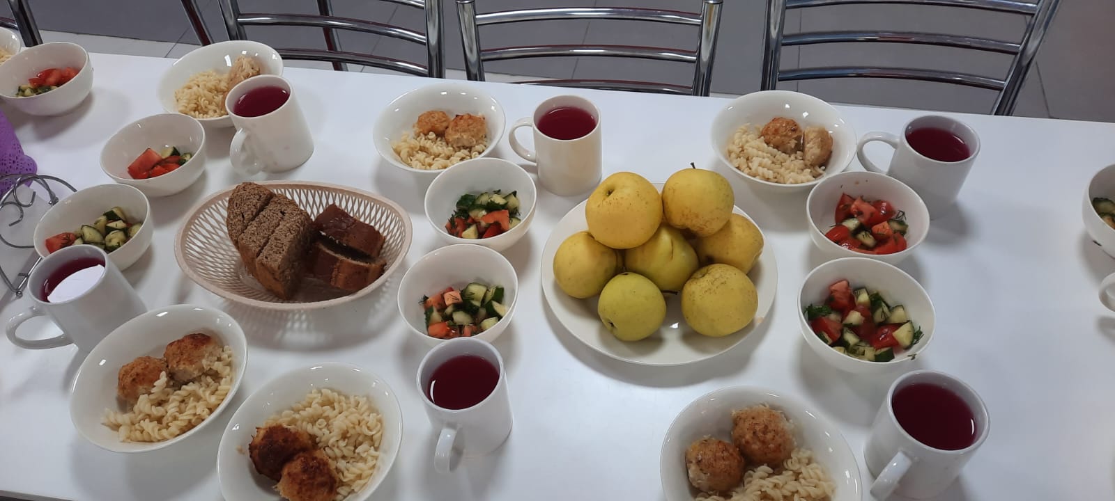 Бейсенбілік асхана тағамдары, ас мәзірі,