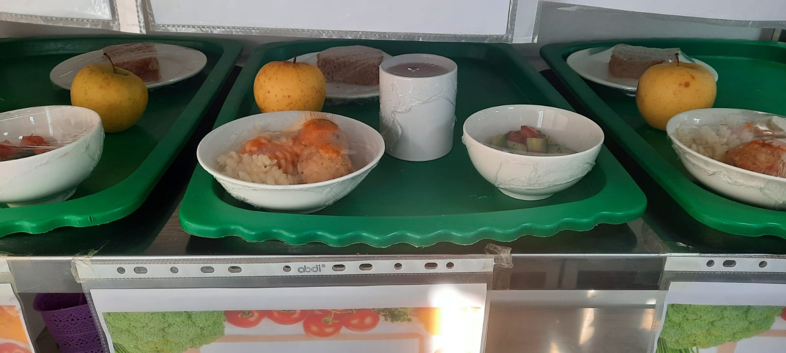 Бейсенбілік бақылау тағамы, ас мәзірі