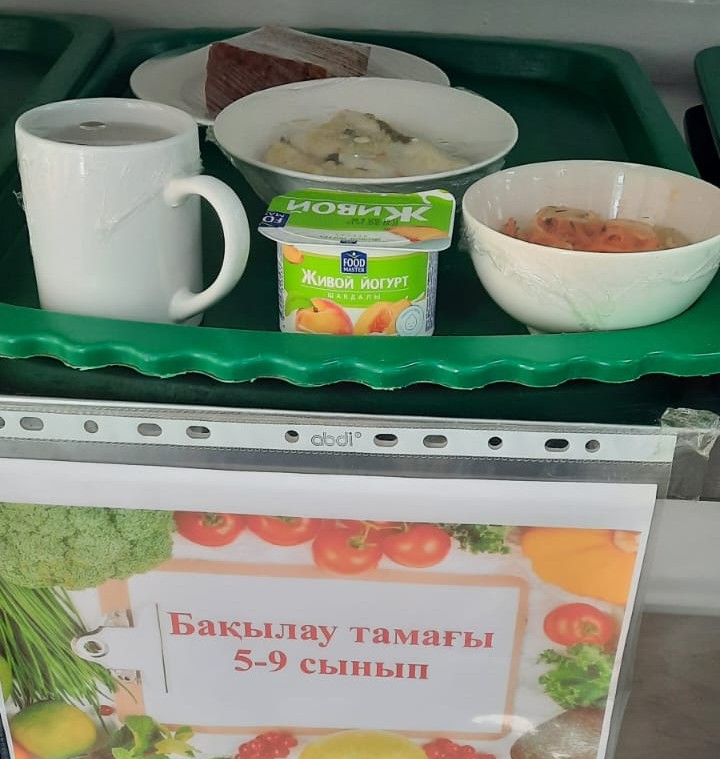 Бейсенбілік ас мәзірі, бақылау тамағы