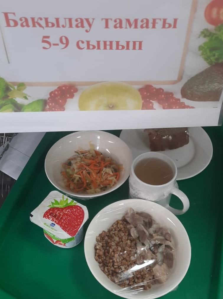 Ас мәзірі, бақылау тамағы  21.05.2025