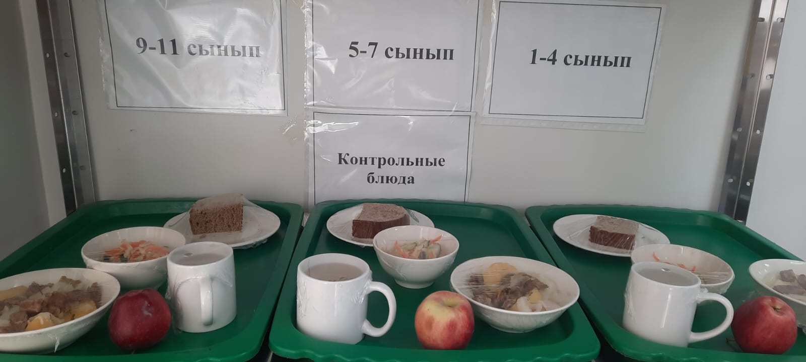 26.09.2025 жыл ас мәзірі, бақылау тамағы