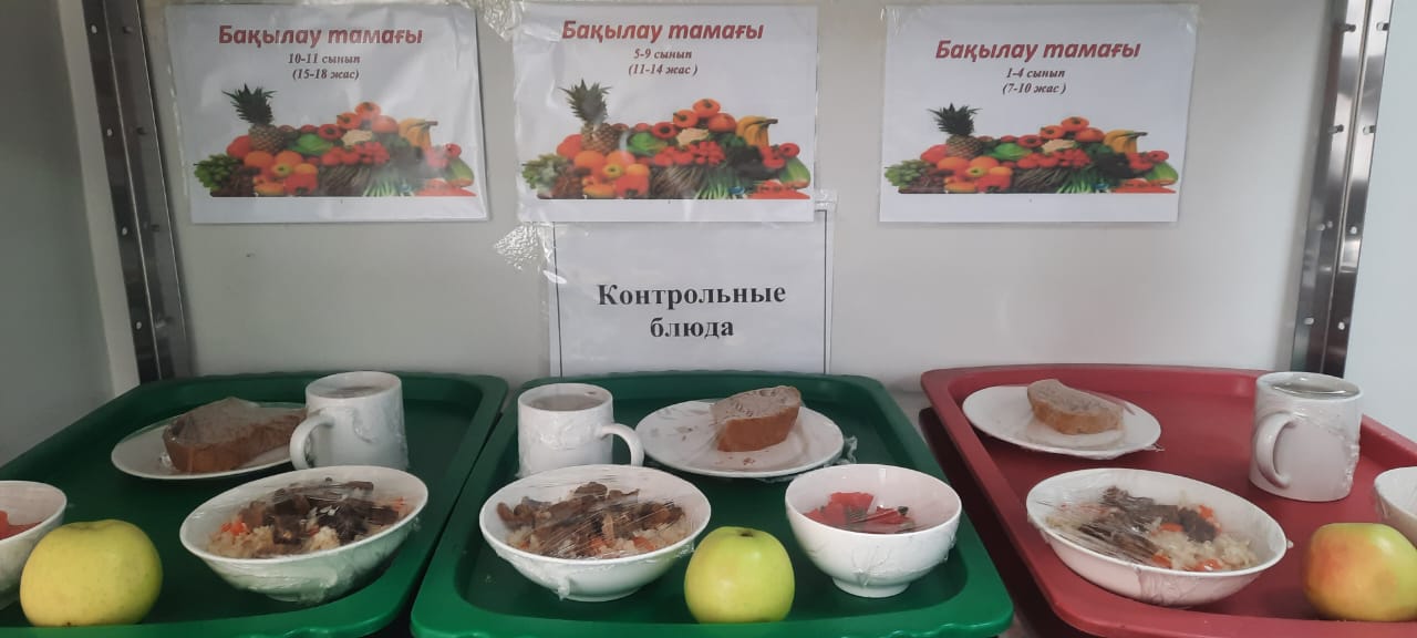 03.10.2025 жыл ас мәзірі, бақылау тамағы