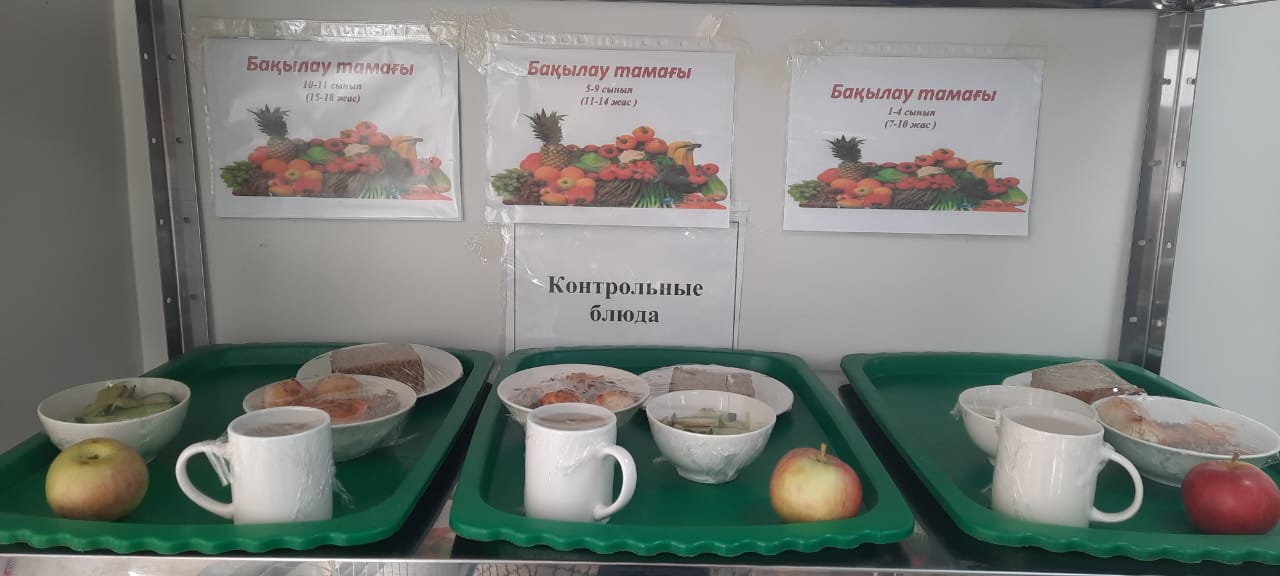 07.10.2025 жыл ас мәзірі, бақылау тамағы