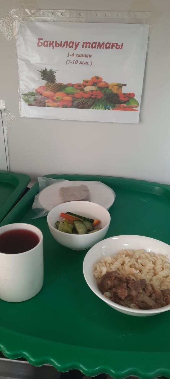 КҮНДЕЛІКТІ АС МӘЗІРІ/ ЕЖЕДНЕВНОЕ МЕНЮ