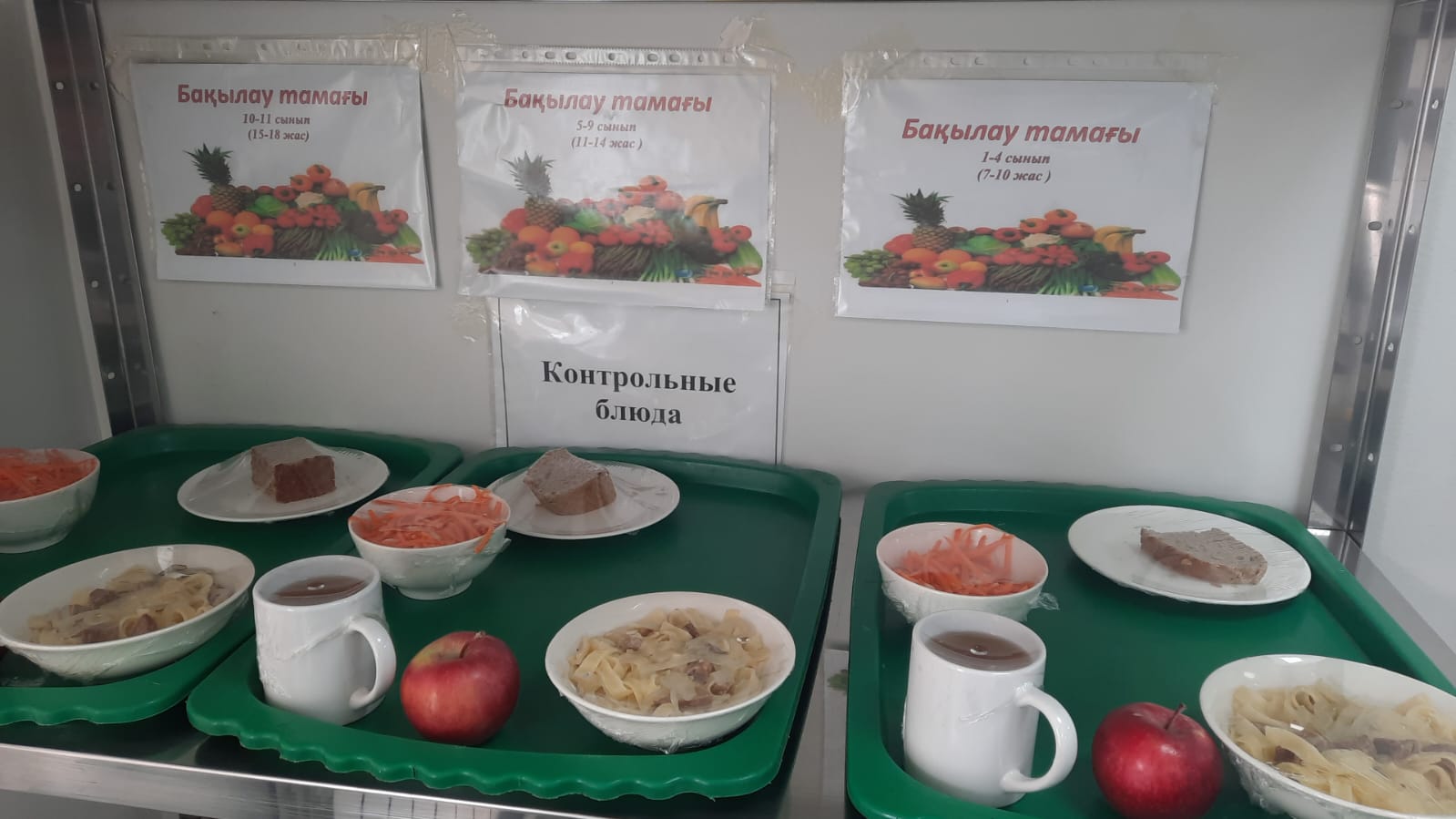 КҮНДЕЛІКТІ АС МӘЗІРІ/ ЕЖЕДНЕВНОЕ МЕНЮ